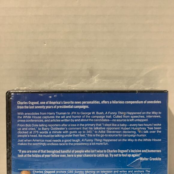 A Funny Thing Happened On The Way To The White House Audio CD Book 2008 Osgood - Picture 6 of 10
